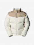 The North Face Saikuru White and Beige Jacket