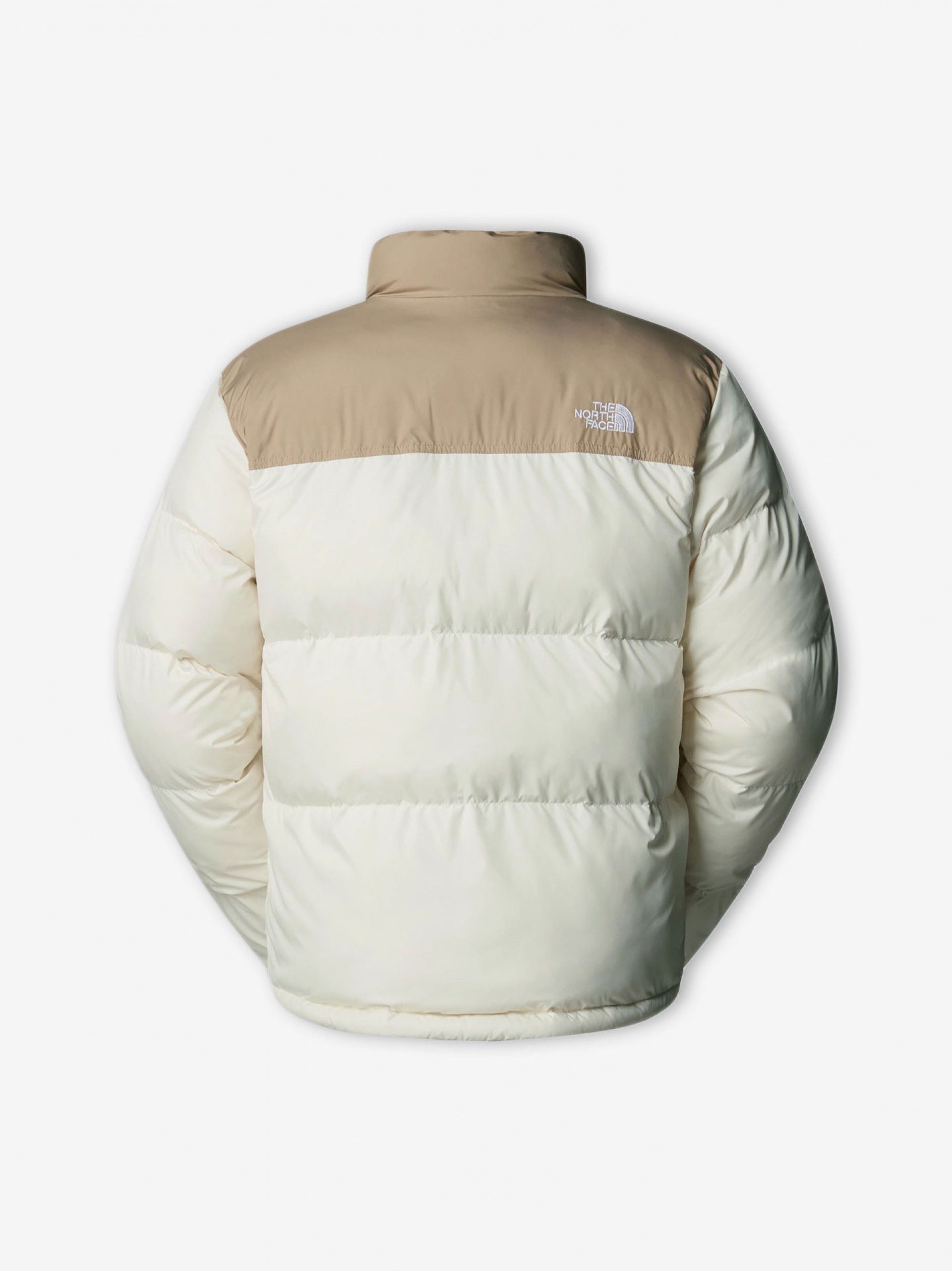 The North Face Saikuru White and Beige Jacket