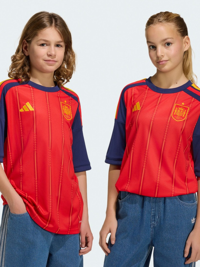 Camiseta Adidas FEF Espaa Equipacin Principal Jnior 26