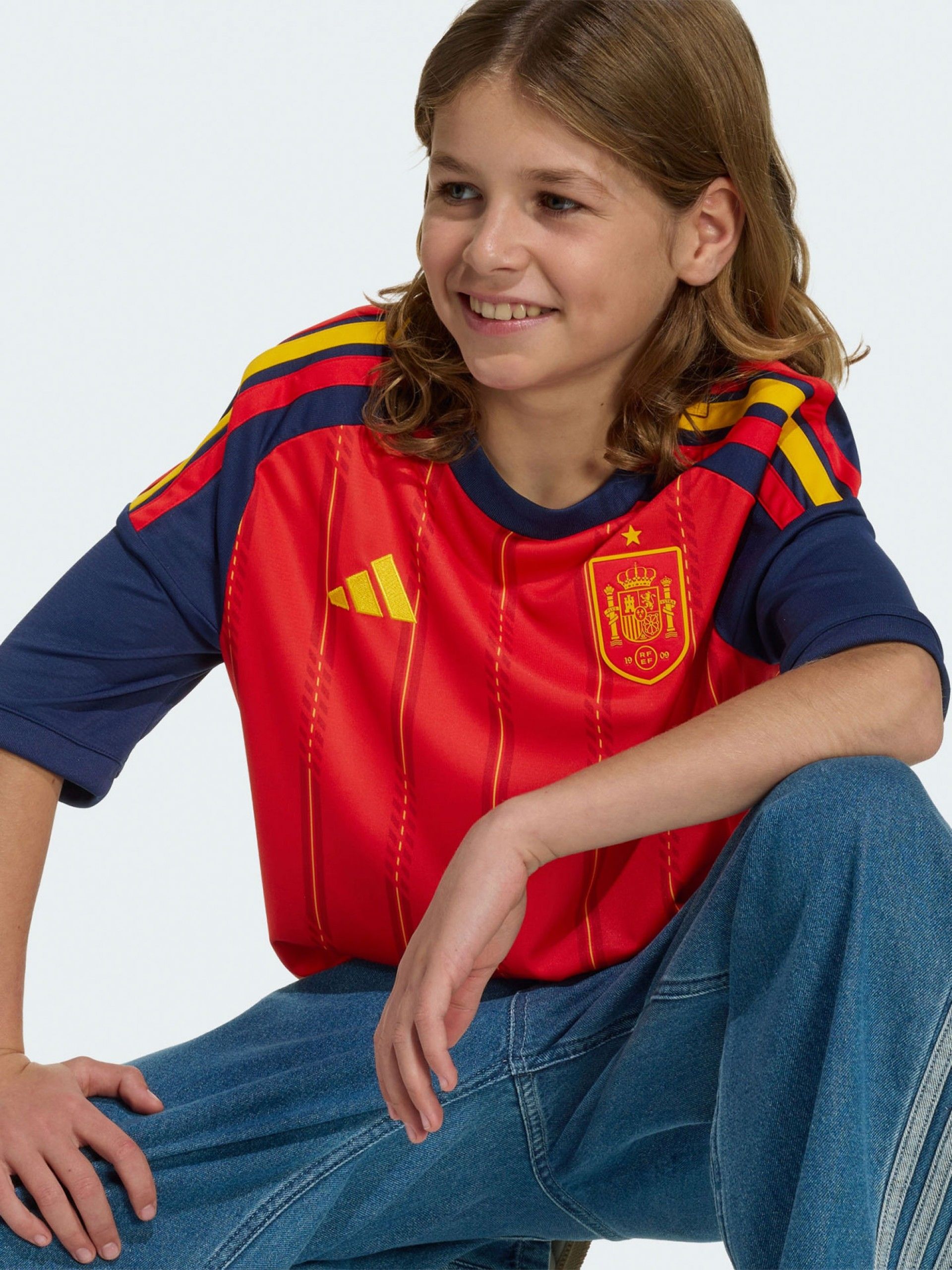Adidas FEF Spain 26 Home Junior Jersey