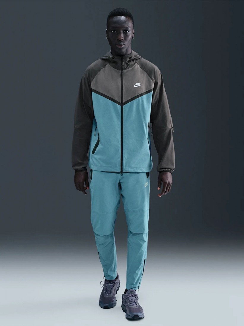 Pantalones Nike Tech Woven Open-Hem Azules Para Hombre