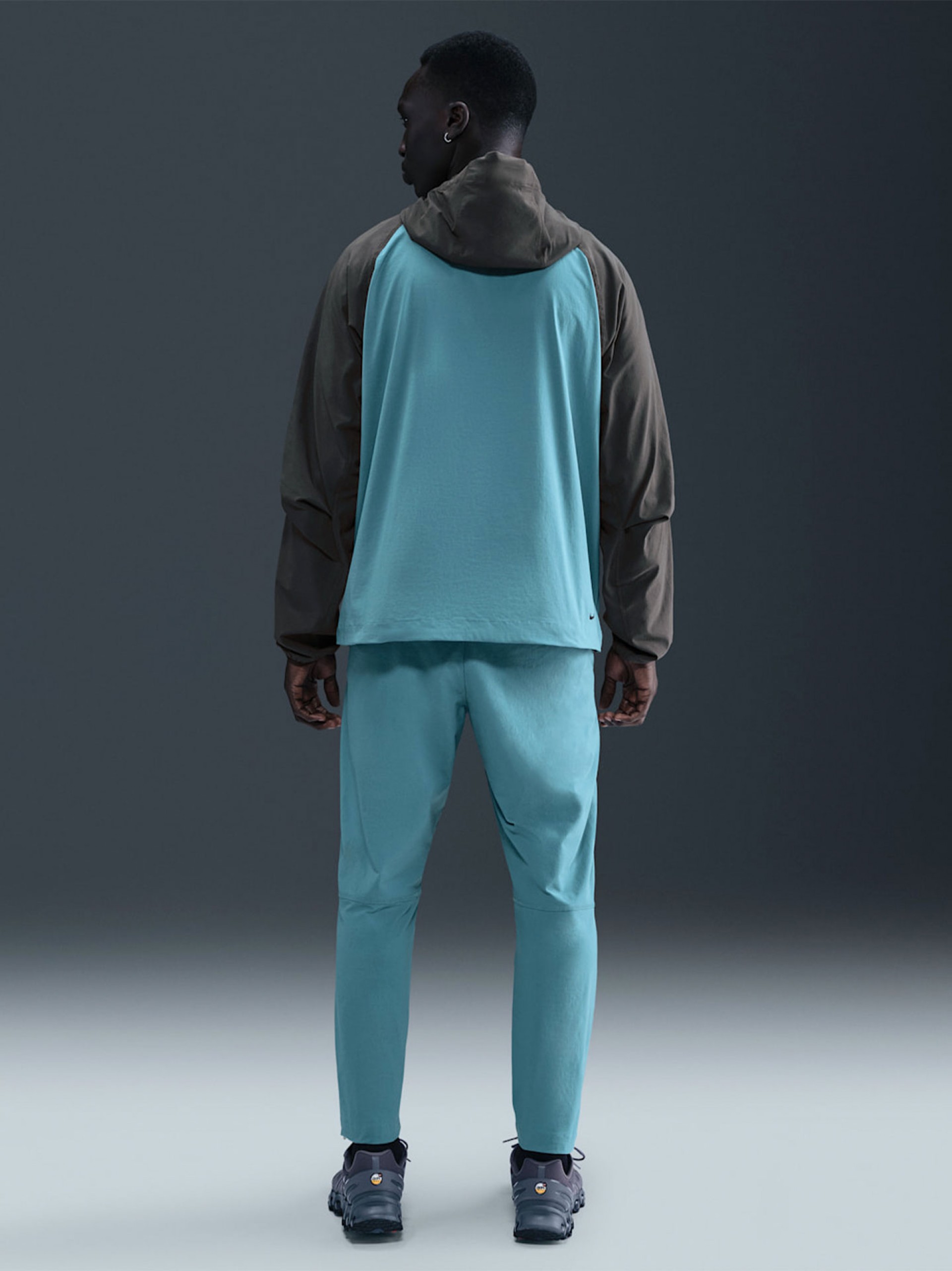 Pantalones Nike Tech Woven Open-Hem Azules Para Hombre