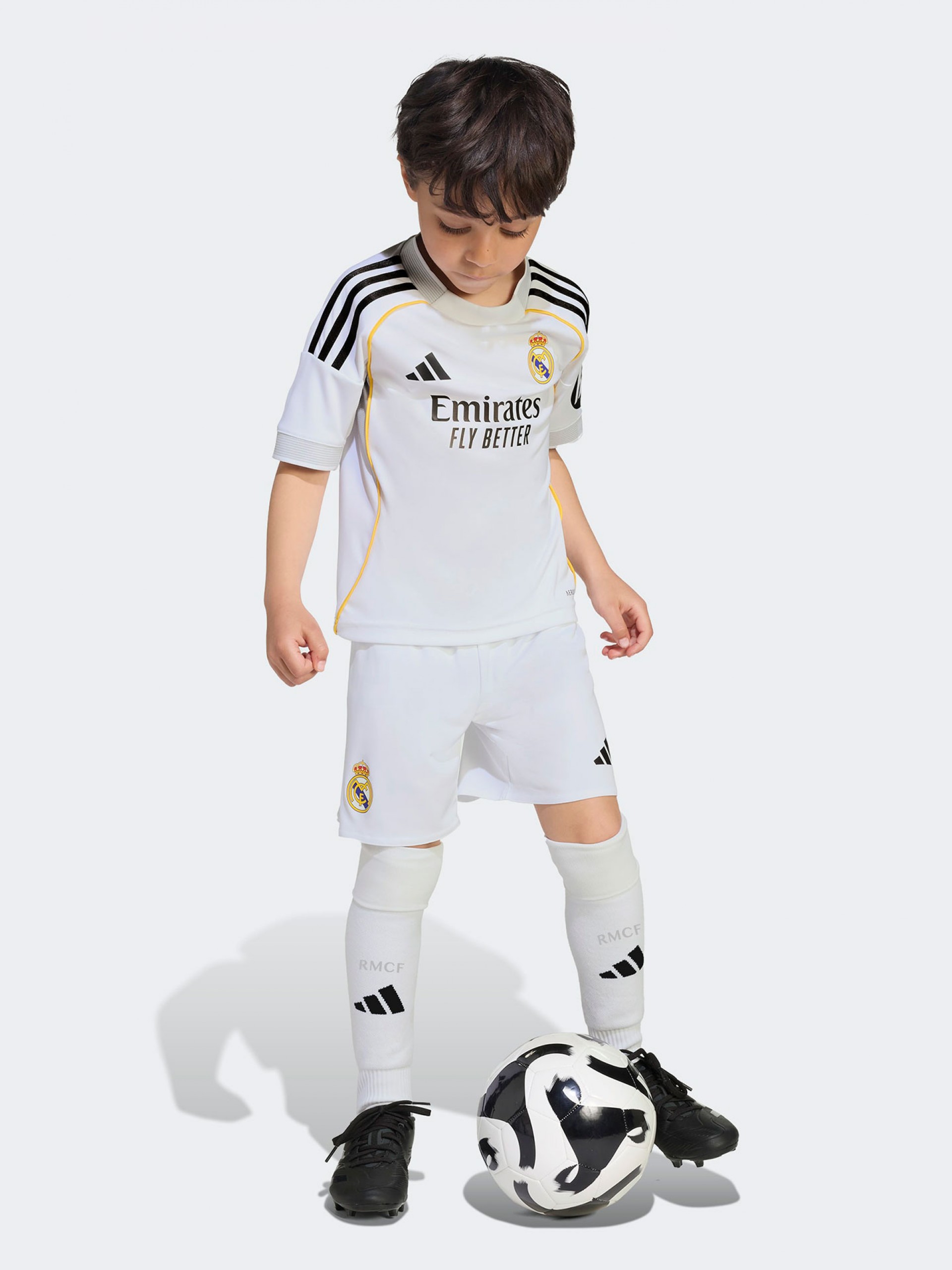 Equipación Adidas Real Madrid Principal Kids 25/26