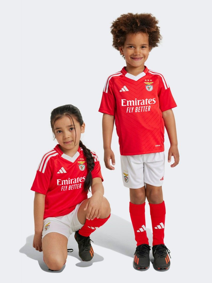 Equipacin Adidas Principal S. L. Benfica Roja Kids 24/25