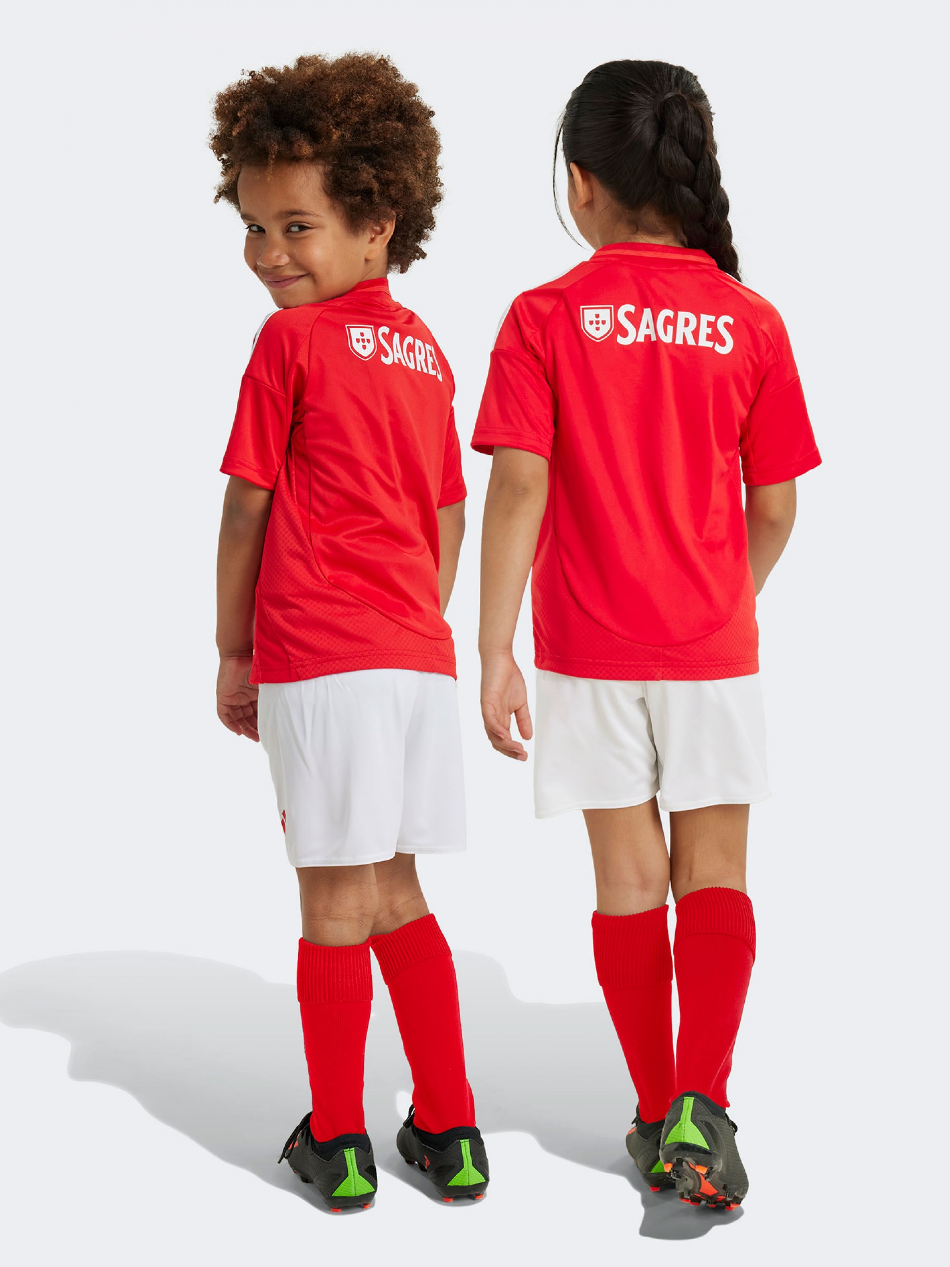 Adidas S. L. Benfica Home Red Kids 24/25 Kit