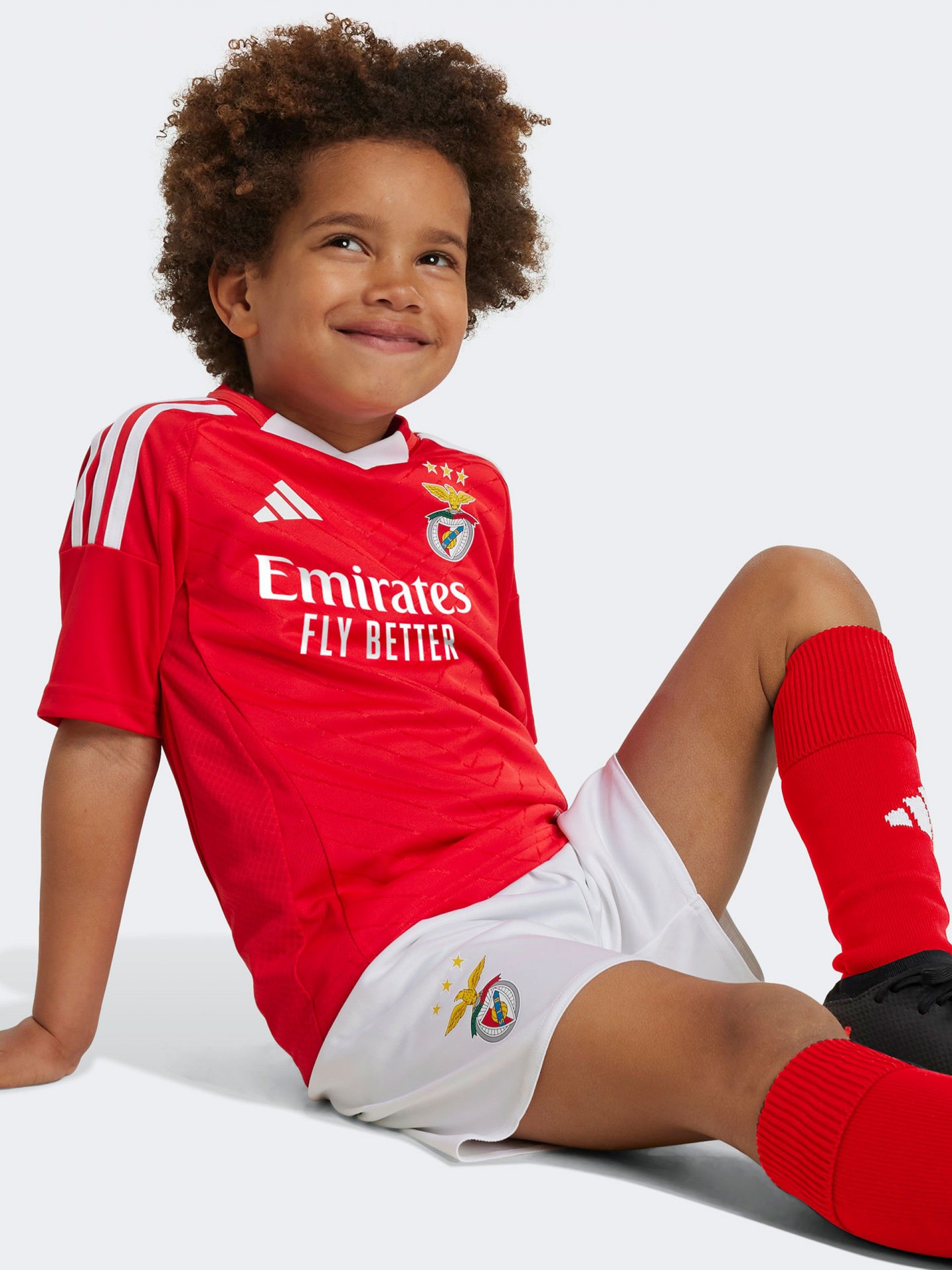 Adidas S. L. Benfica Home Red Kids 24/25 Kit