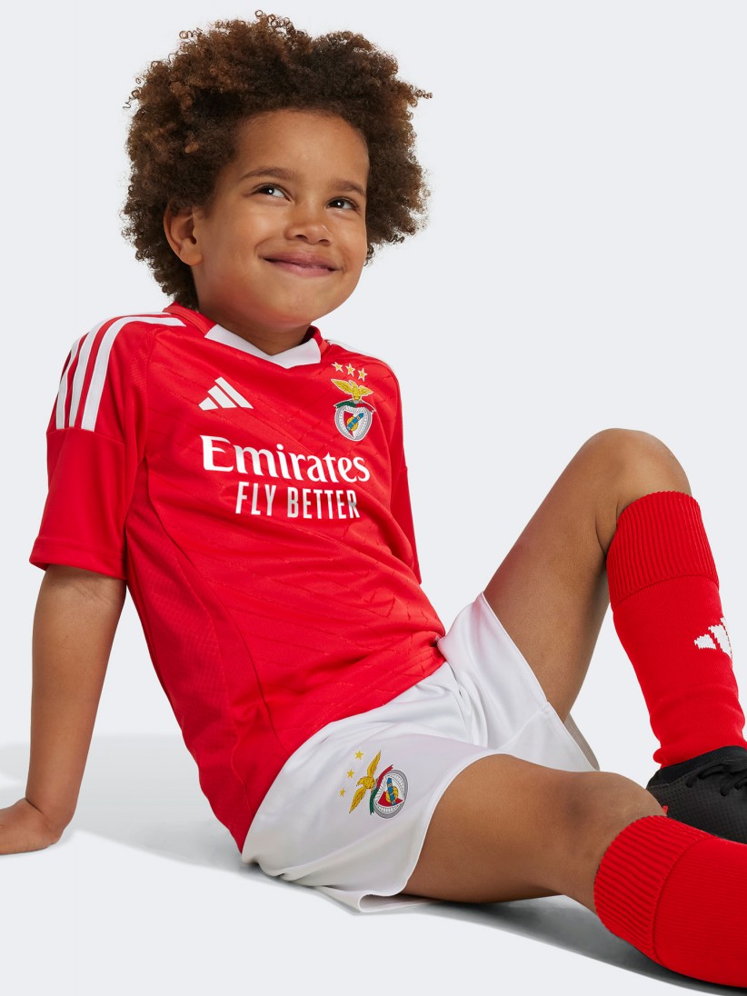 Equipacin Adidas Principal S. L. Benfica Roja Kids 24/25