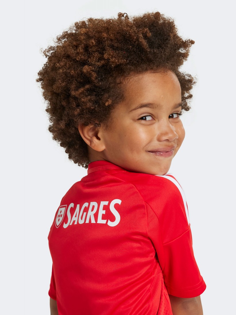 Equipacin Adidas Principal S. L. Benfica Roja Kids 24/25