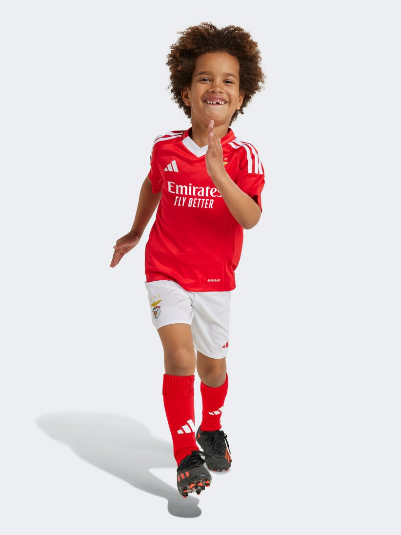 Equipacin Adidas Principal S. L. Benfica Roja Kids 24/25
