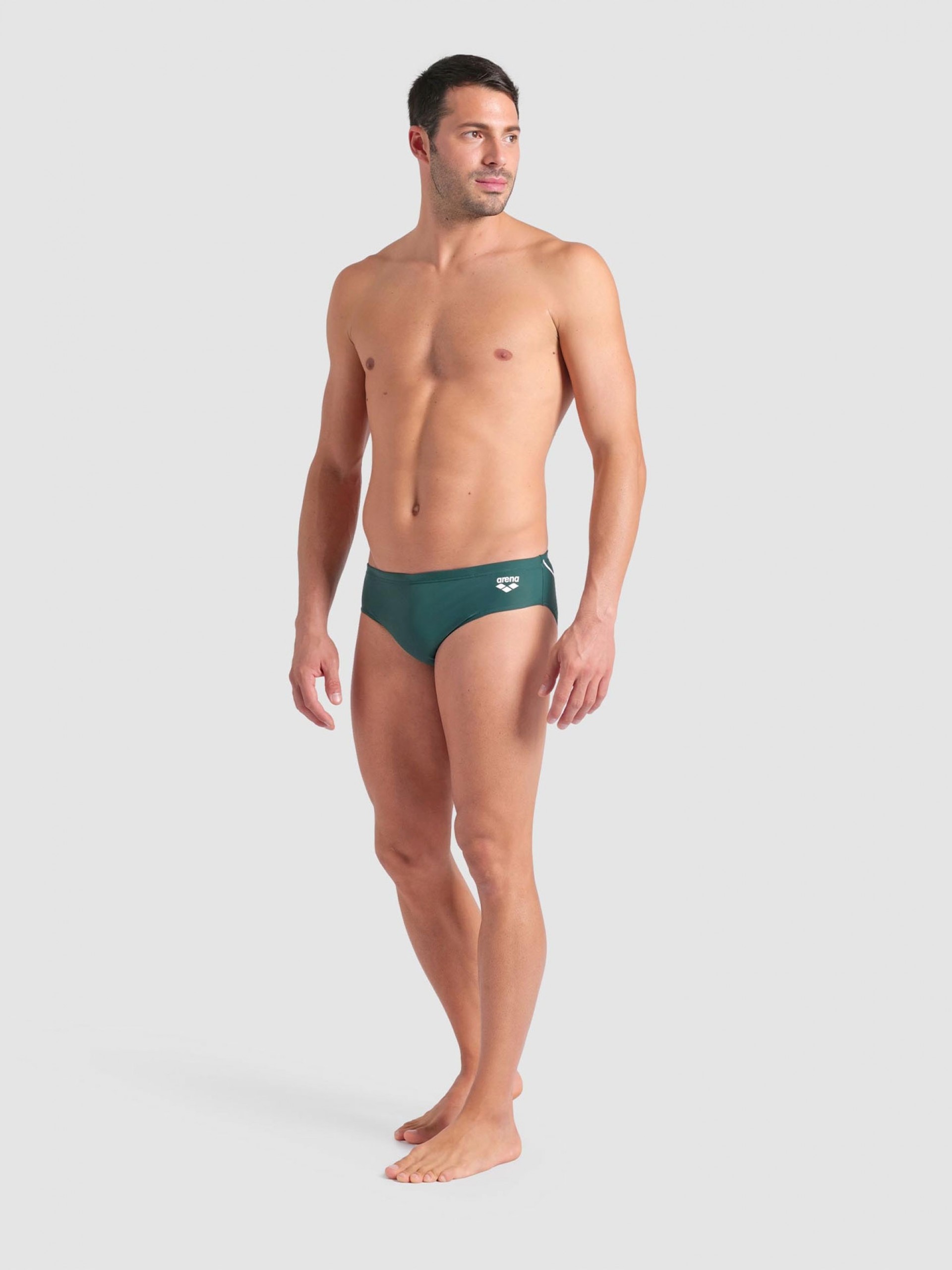 Bañador de Natación Arena Bright Glare Brief Verde
