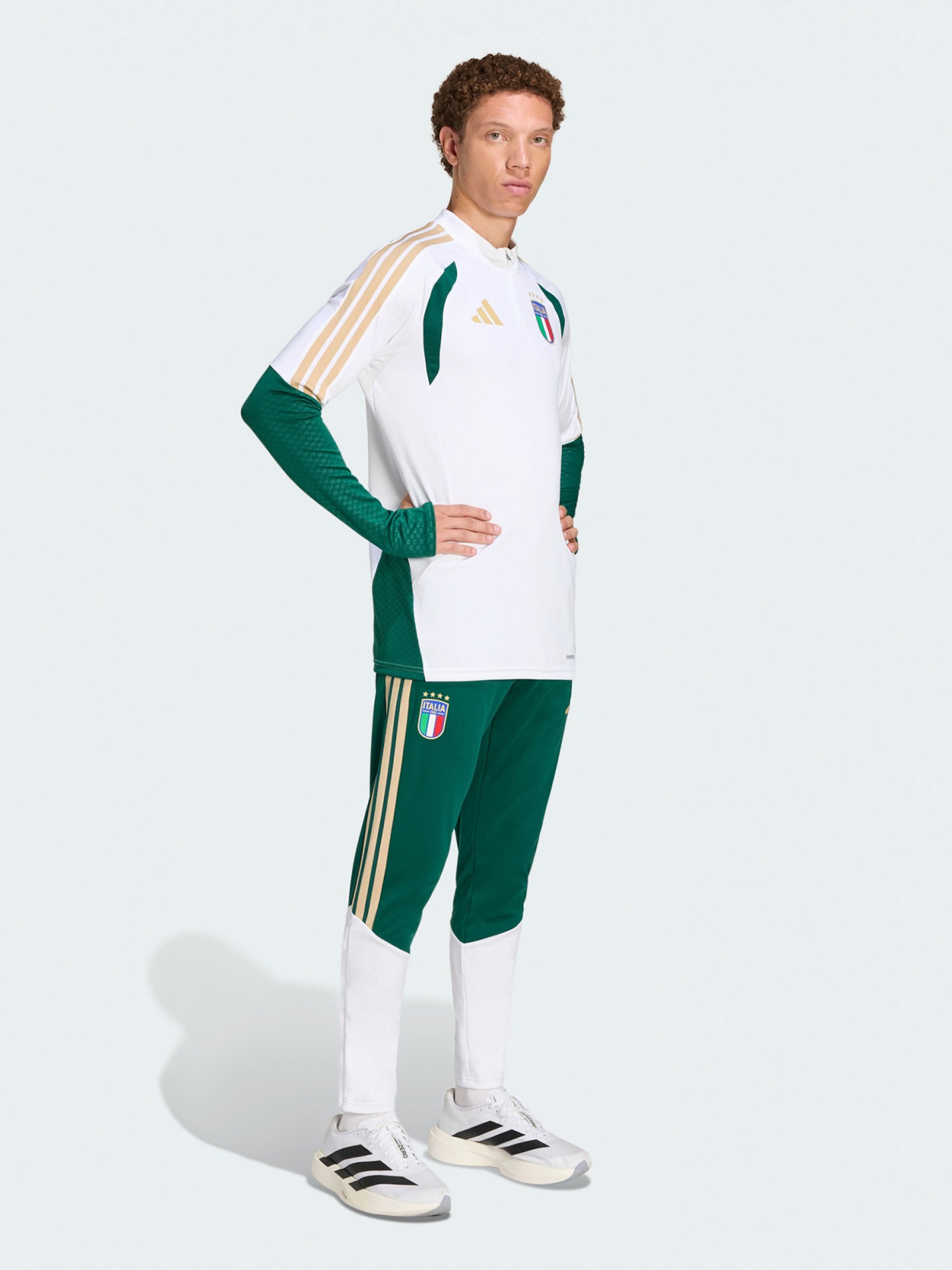 Adidas FIGC Italy Tiro 26 Zip Jersey