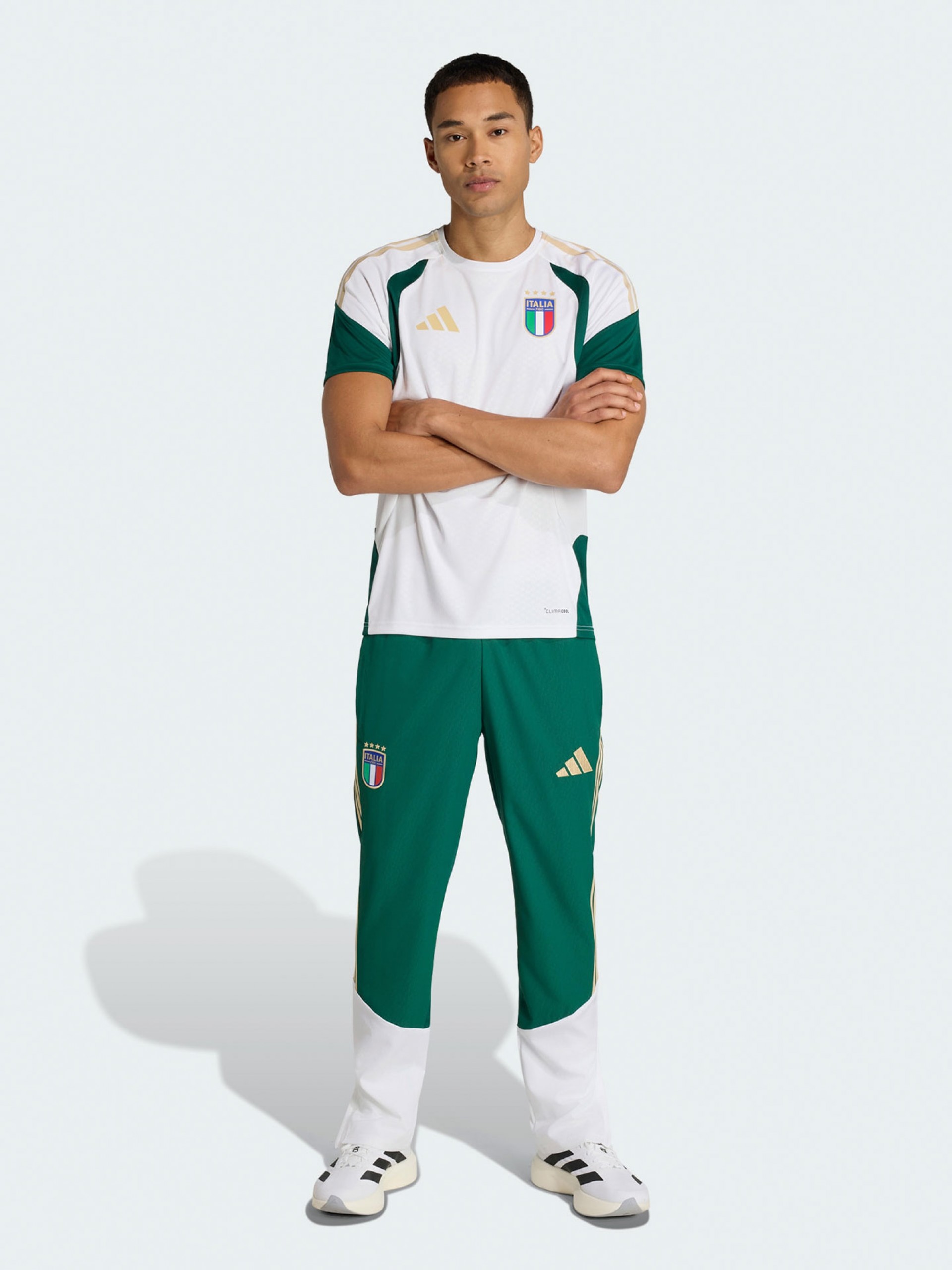 Pantalones de Presentación Adidas FIGC Italia Tiro 26