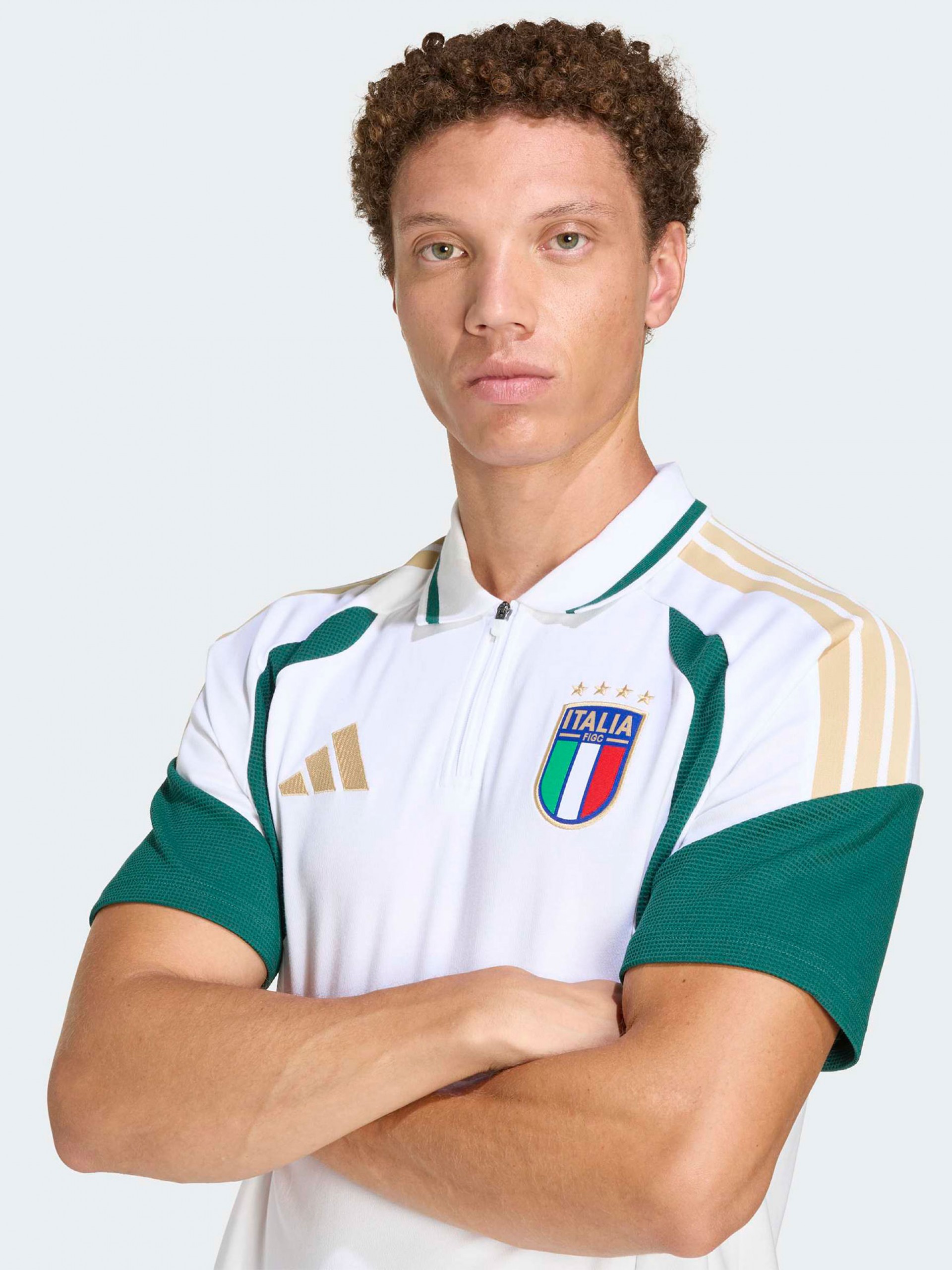 Polo Adidas FIGC Itália Tiro 26