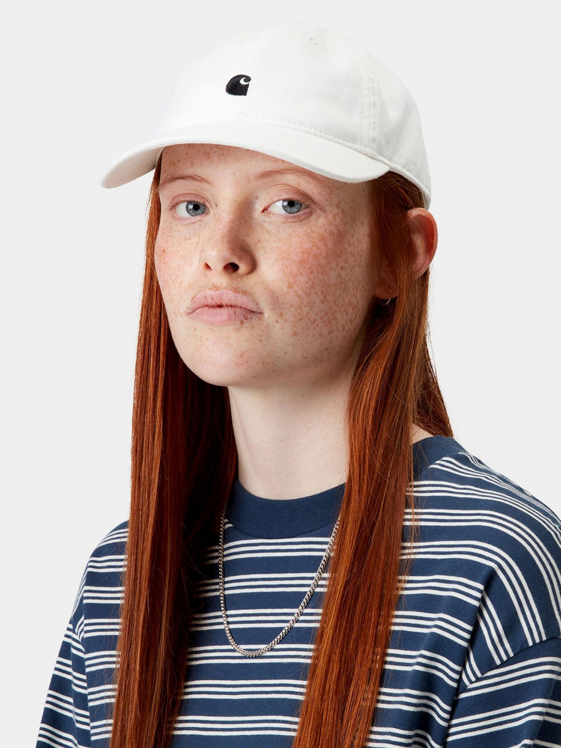 Carhartt WIP Madison White Cap For Women