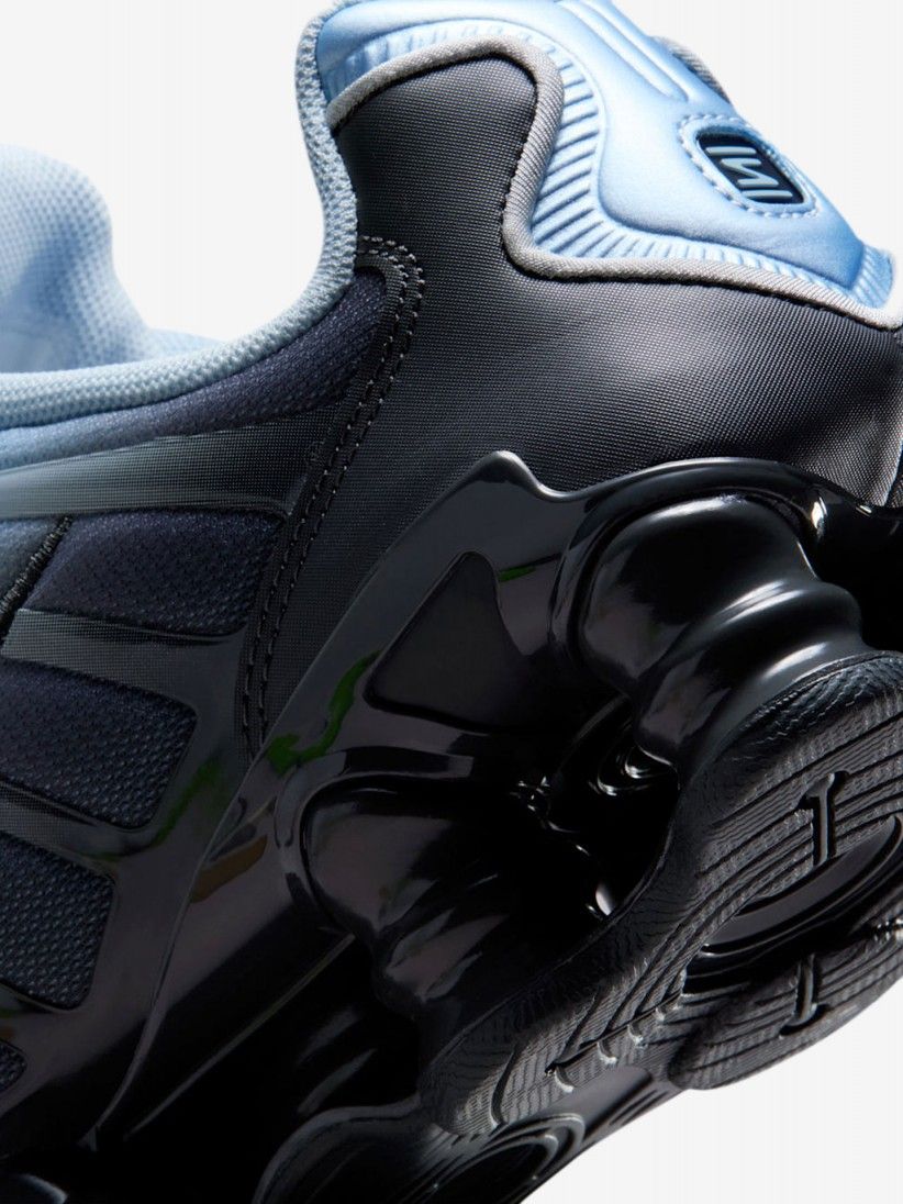 Zapatillas Nike Shox TL Azules y Grises Para Mujer