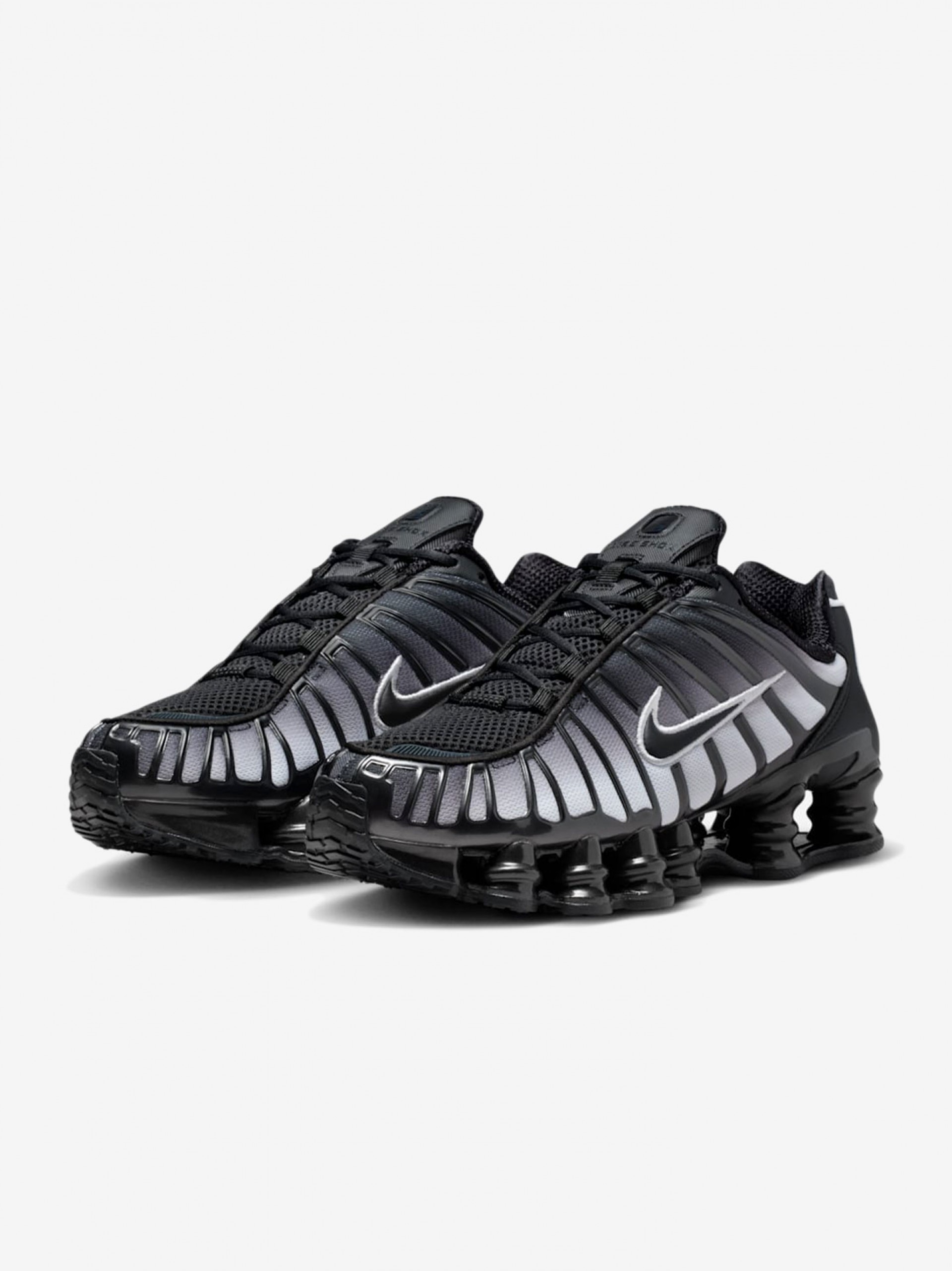 Nike Shox TL Black and White Sneakers For Women