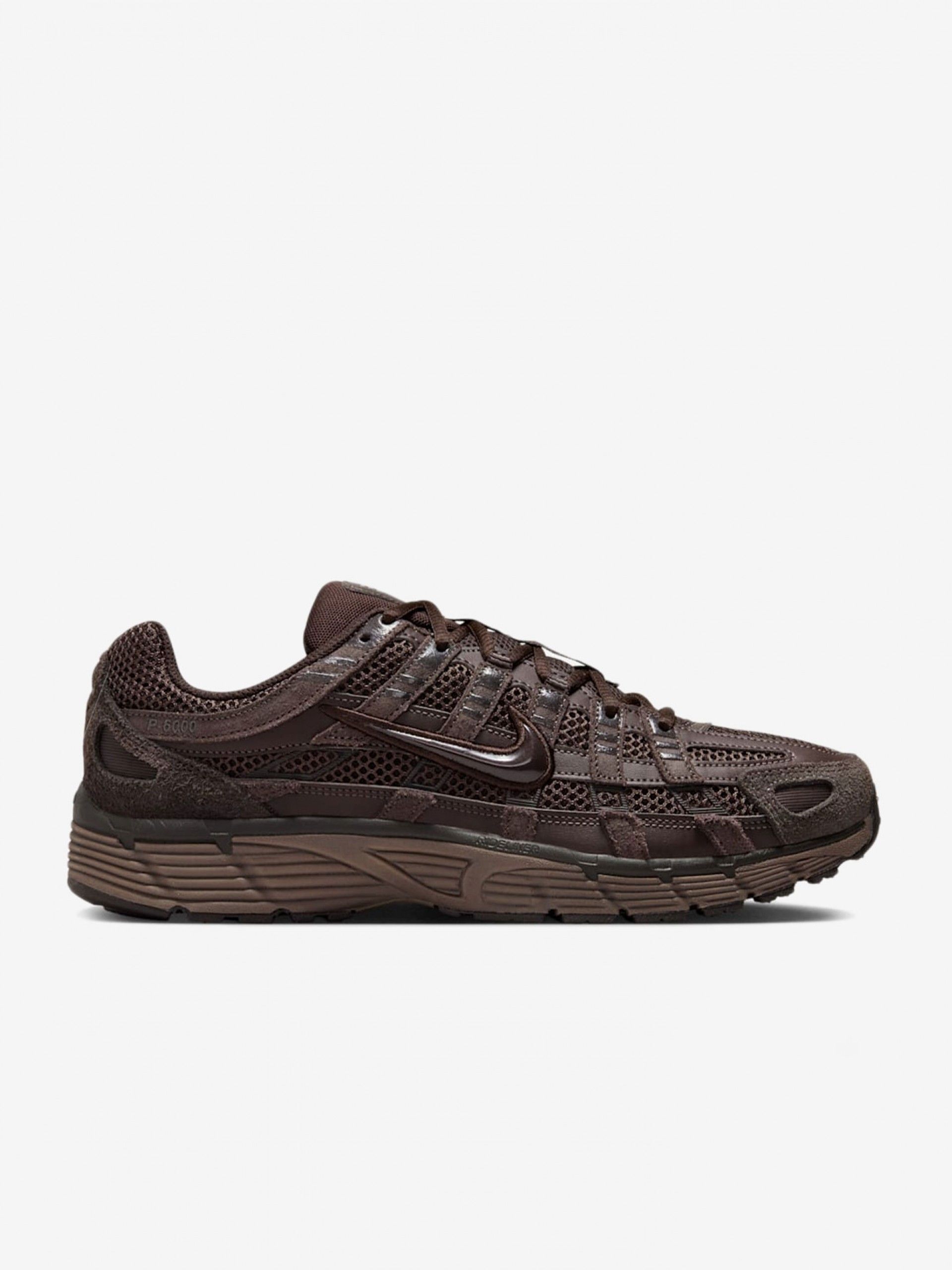 Zapatillas Nike P-6000 Marrones de Gamuza Para Hombre