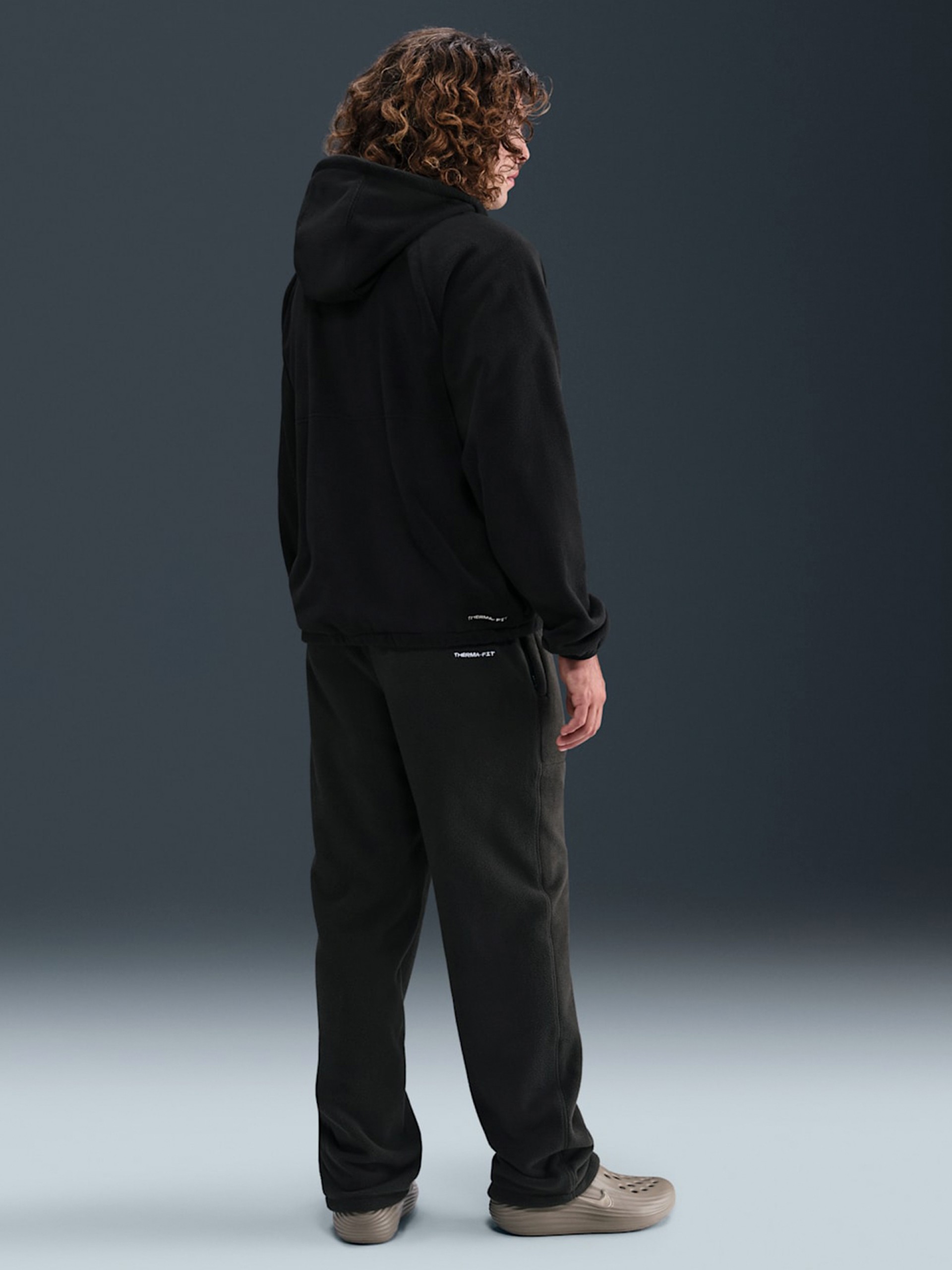 Nike Club Winterized Black Hoodie For Men