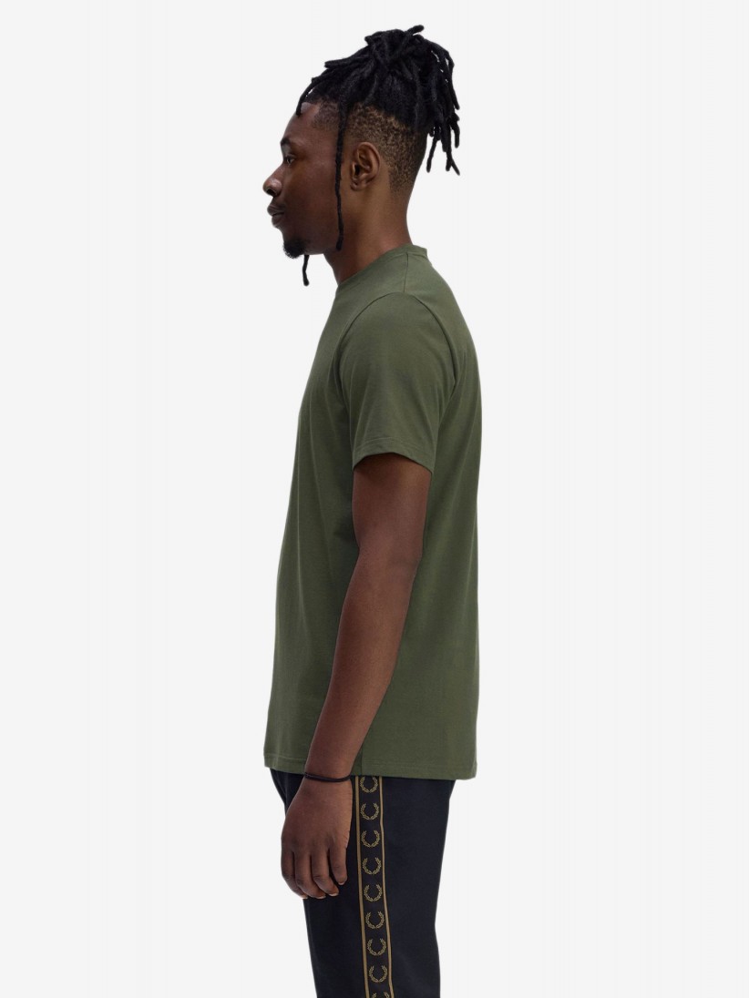 Camiseta Fred Perry Embroidered Verde