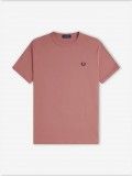Camiseta Fred Perry Ringer Rosa Camiseta Fred Perry Ringer Rosa