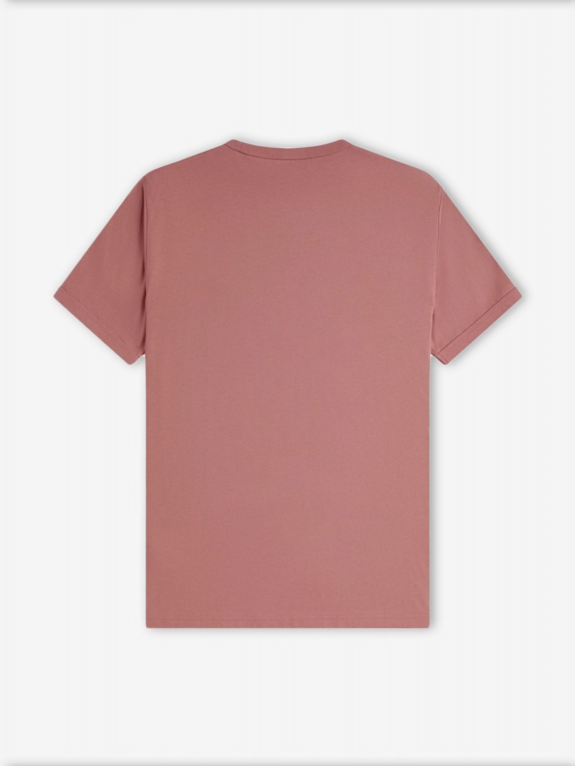 Camiseta Fred Perry Ringer Rosa Camiseta Fred Perry Ringer Rosa