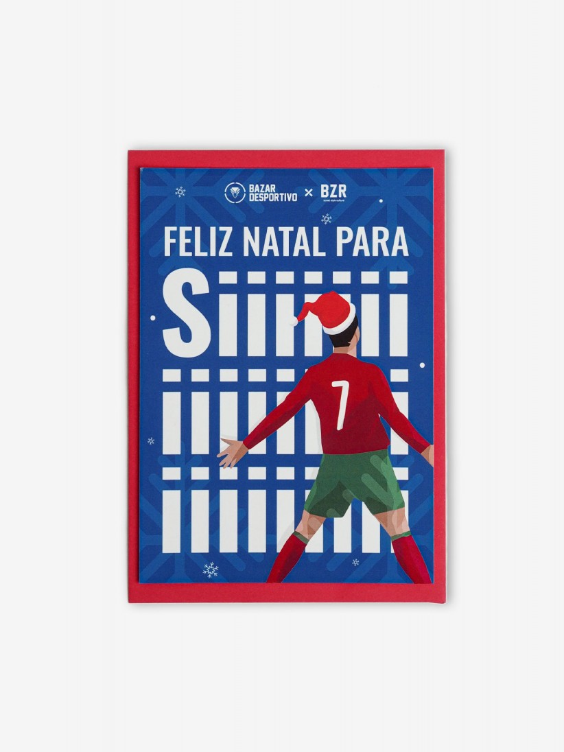 Siiiii CR7 Christmas Card