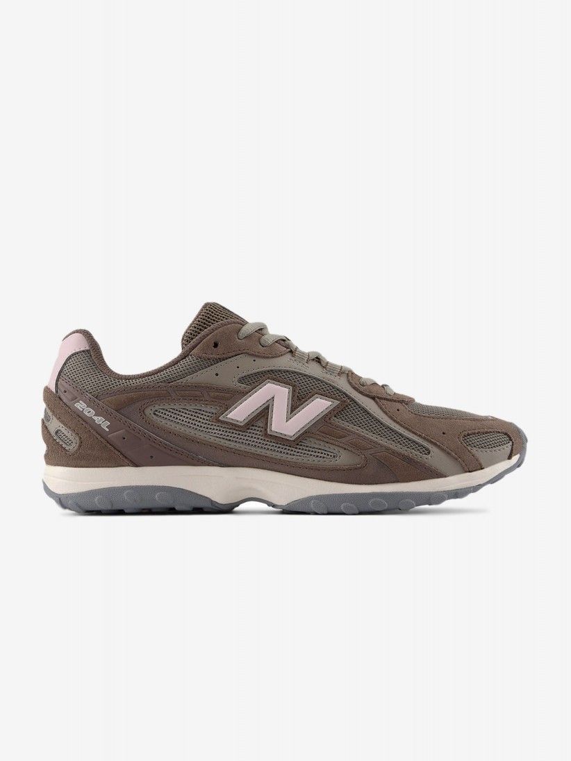 Zapatillas New Balance U204L V1 Marrones y Rosa
