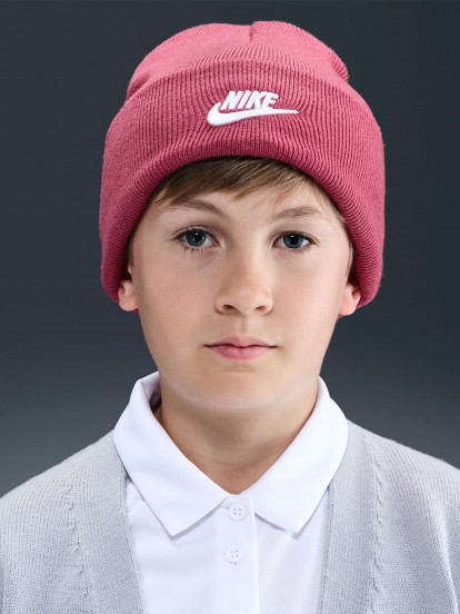 Nike Peak Pink Beanie For Children
