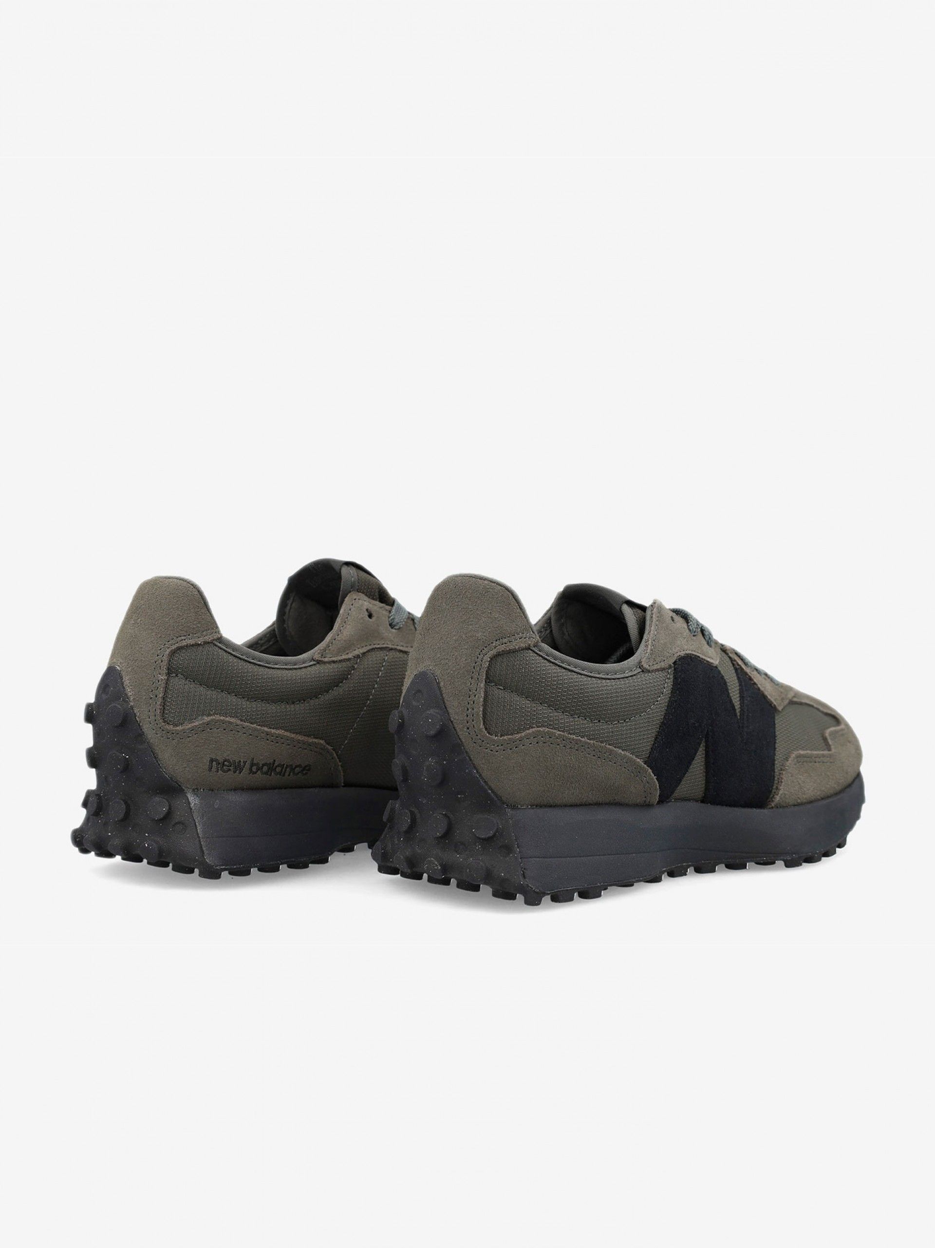 New Balance 327 V1 Green and Grey Sneakers