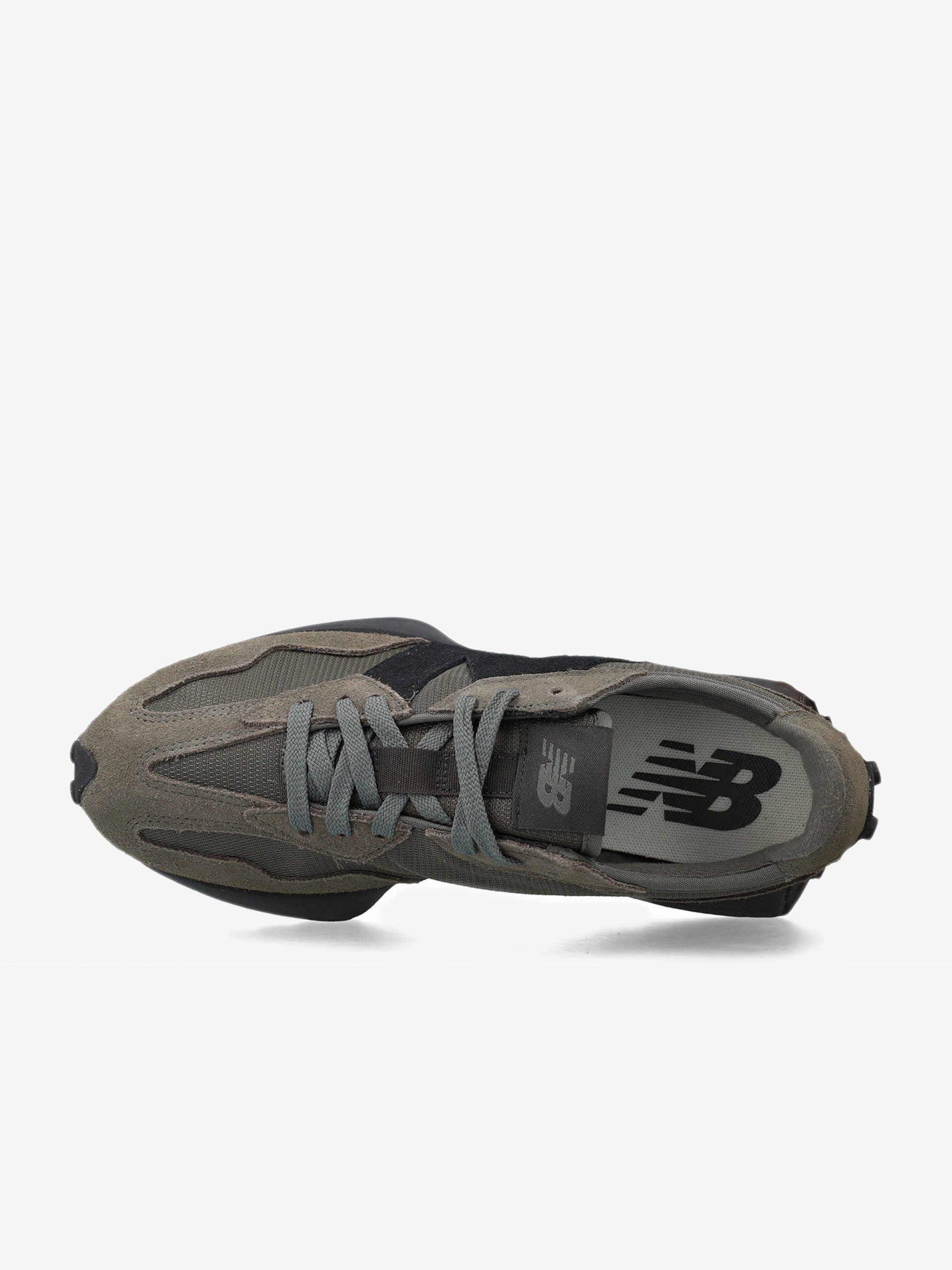 New Balance 327 V1 Green and Grey Sneakers