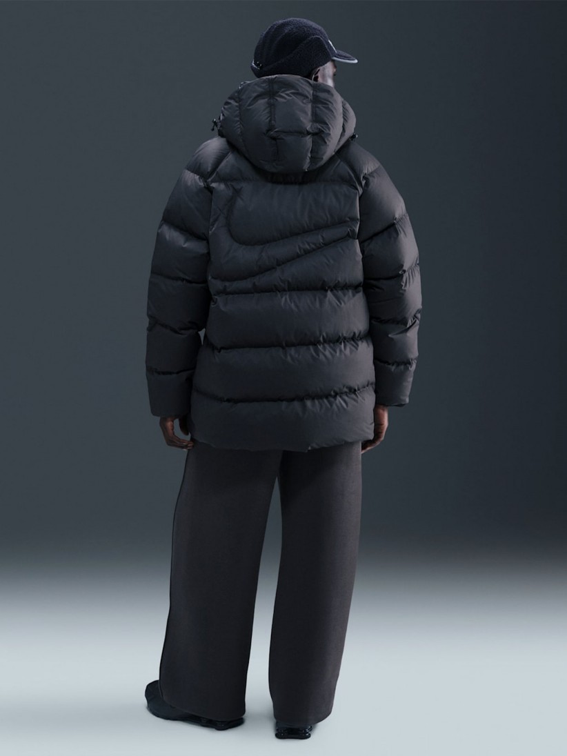 Chaqueta con Capucha Nike Sportswear Club Therma-FIT Negra Para Hombre Chaqueta con Capucha Nike Sportswear Club Therma-FIT Negra Para Hombre