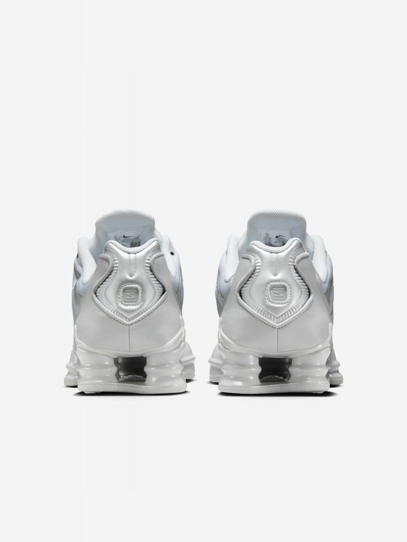 Sapatilhas Nike Shox TL Prateadas e Cinzentas Para Mulher Sapatilhas Nike Shox TL Prateadas e Cinzentas Para Mulher