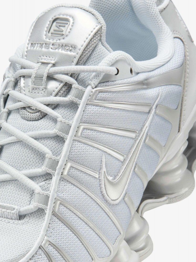 Sapatilhas Nike Shox TL Prateadas e Cinzentas Para Mulher Sapatilhas Nike Shox TL Prateadas e Cinzentas Para Mulher