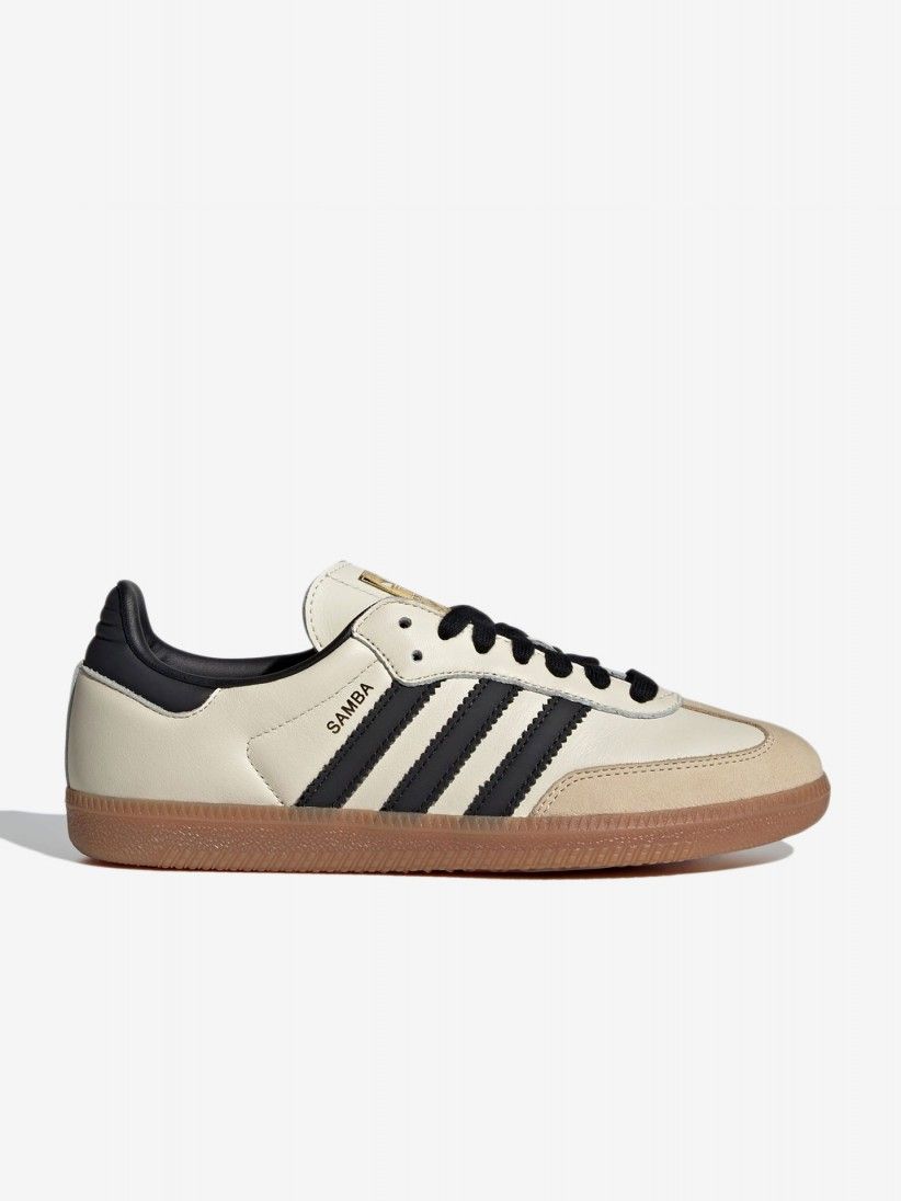 Adidas Samba OG Beige and Black Sneakers Adidas Samba OG Beige and Black Sneakers