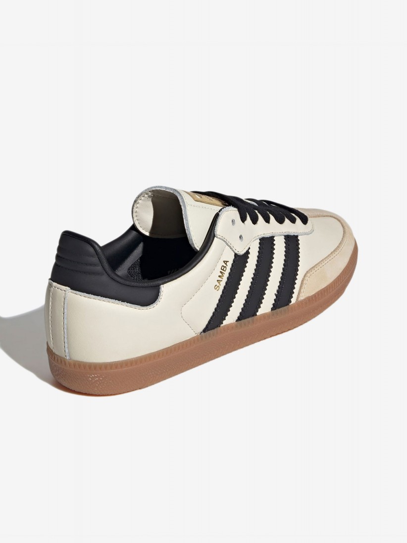 Adidas Samba OG Beige and Black Sneakers Adidas Samba OG Beige and Black Sneakers