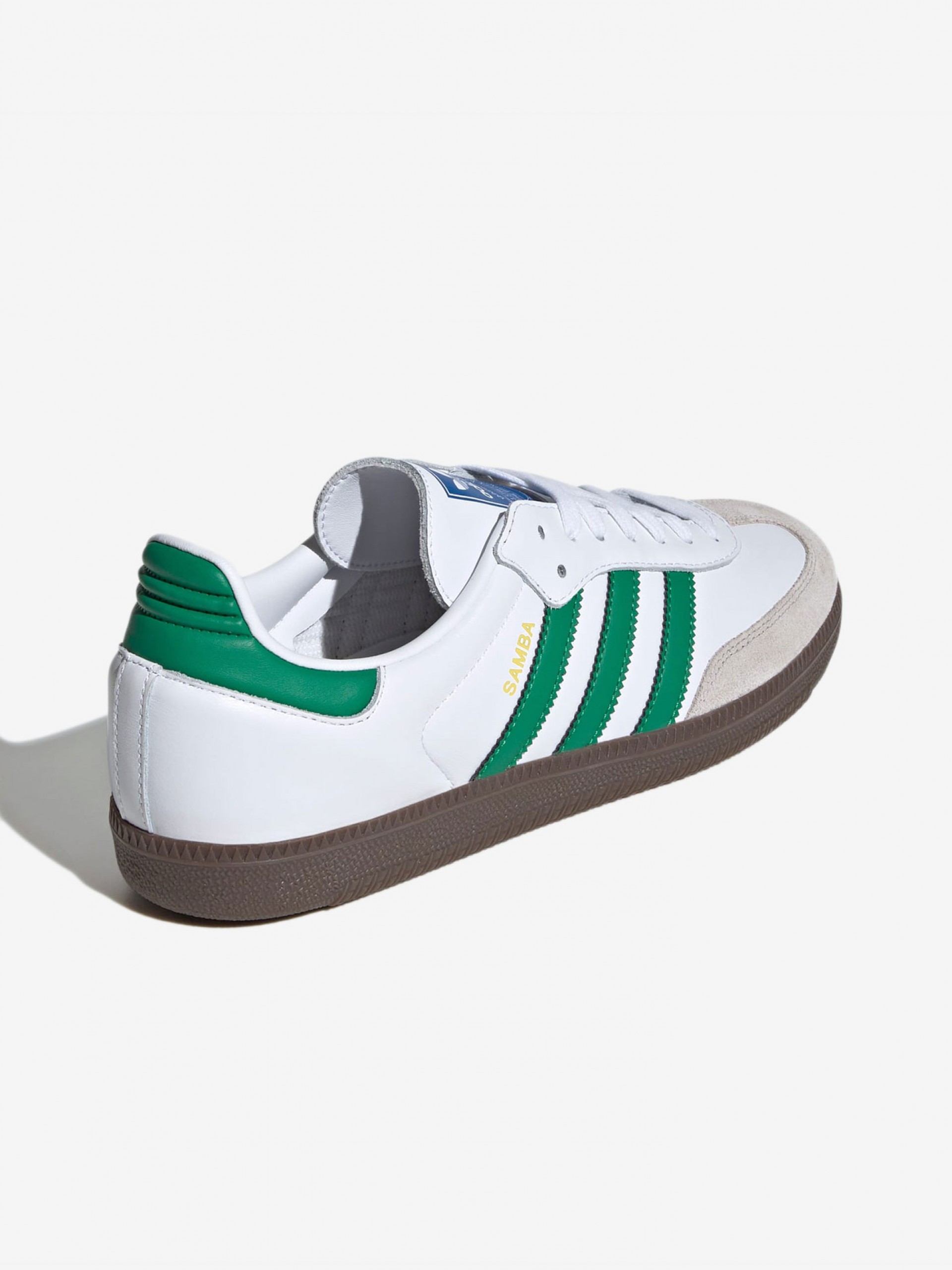 Sapatilhas Adidas Samba OG Brancas e Verdes