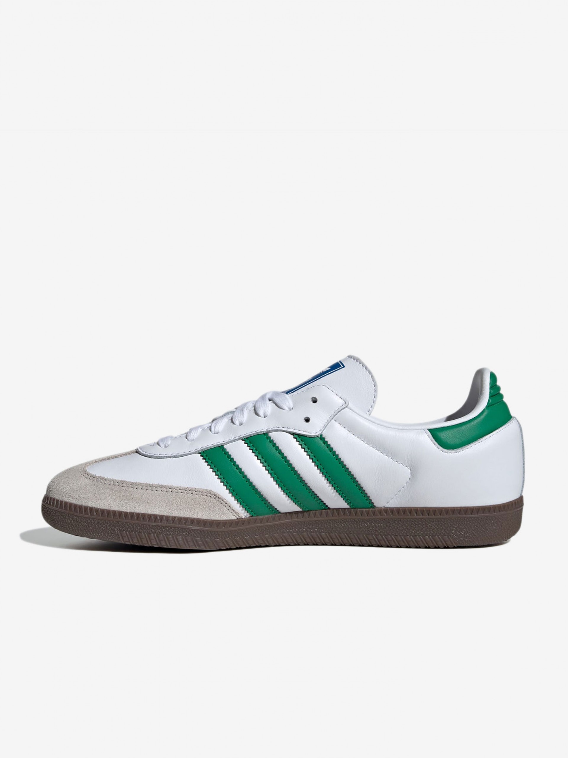 Sapatilhas Adidas Samba OG Brancas e Verdes