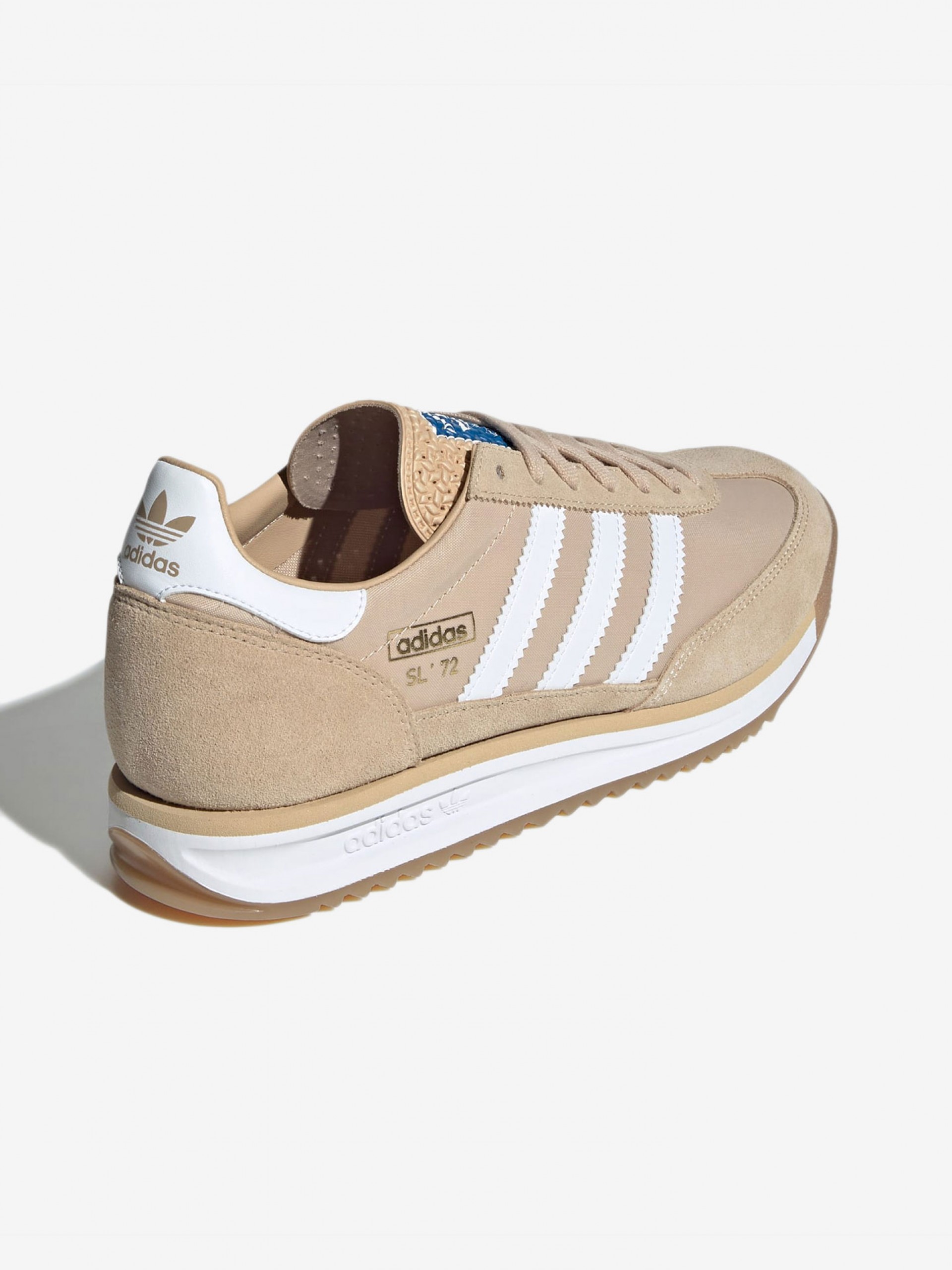 Adidas SL 72 RS Beige and White Sneakers