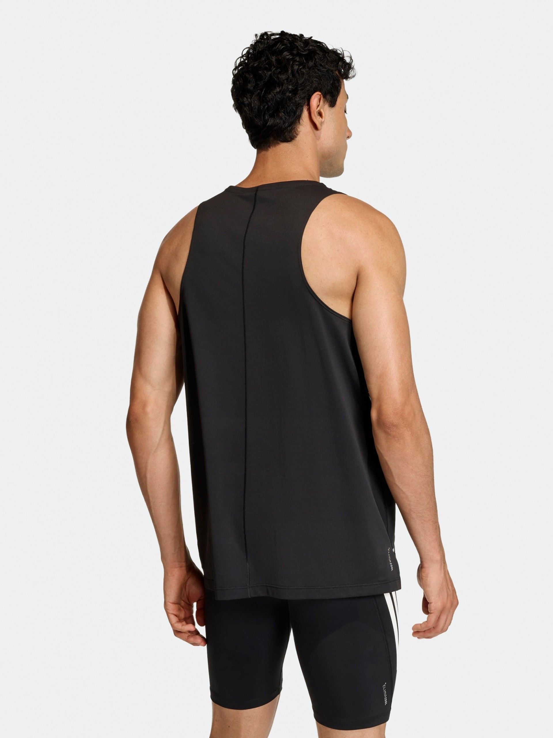 Camiseta de Tirantes de Running Adidas adi365 Climacool Negra