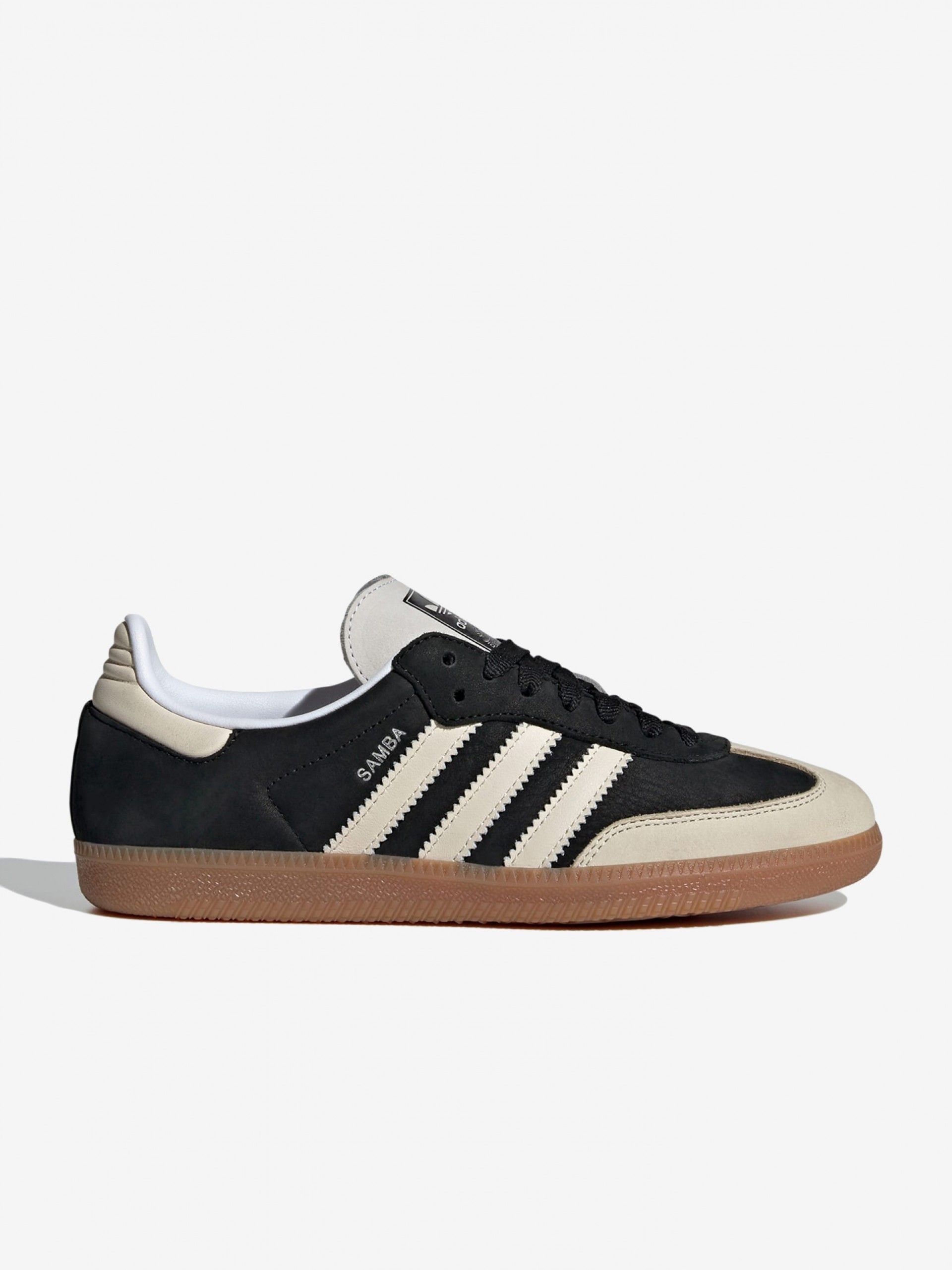Sapatilhas Adidas Samba OG W Pretas e Bege