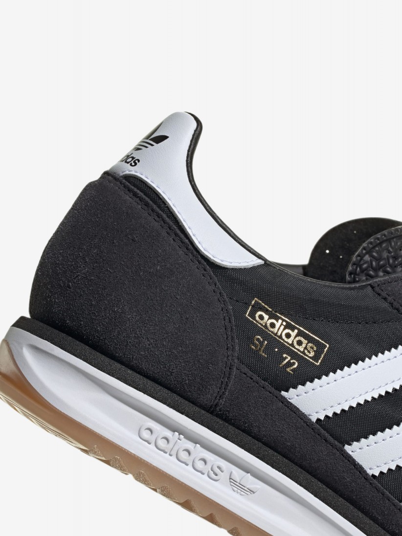 Sapatilhas Adidas SL 72 RS Pretas e Brancas