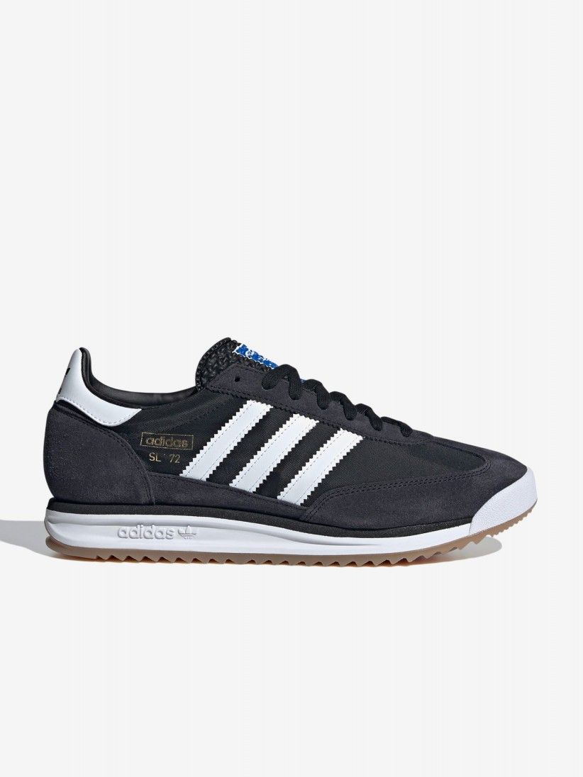 Sapatilhas Adidas SL 72 RS Pretas e Brancas
