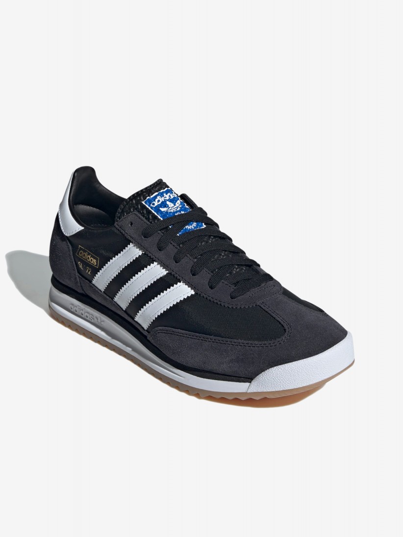 Sapatilhas Adidas SL 72 RS Pretas e Brancas