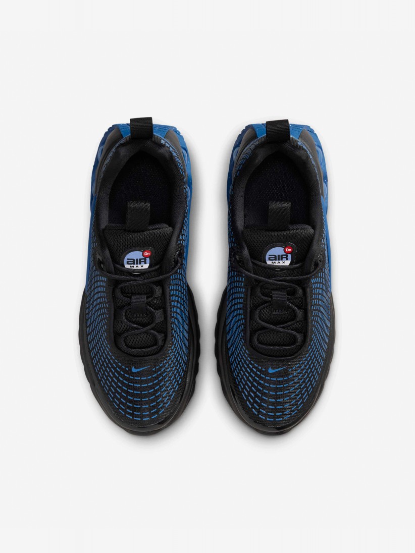 Zapatillas Nike Air Max Dn Negras y Azules Para Ni�o