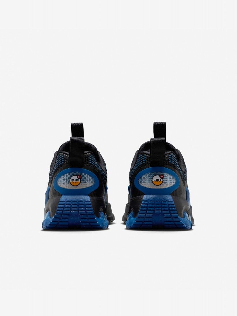 Zapatillas Nike Air Max Dn Negras y Azules Para Ni�o