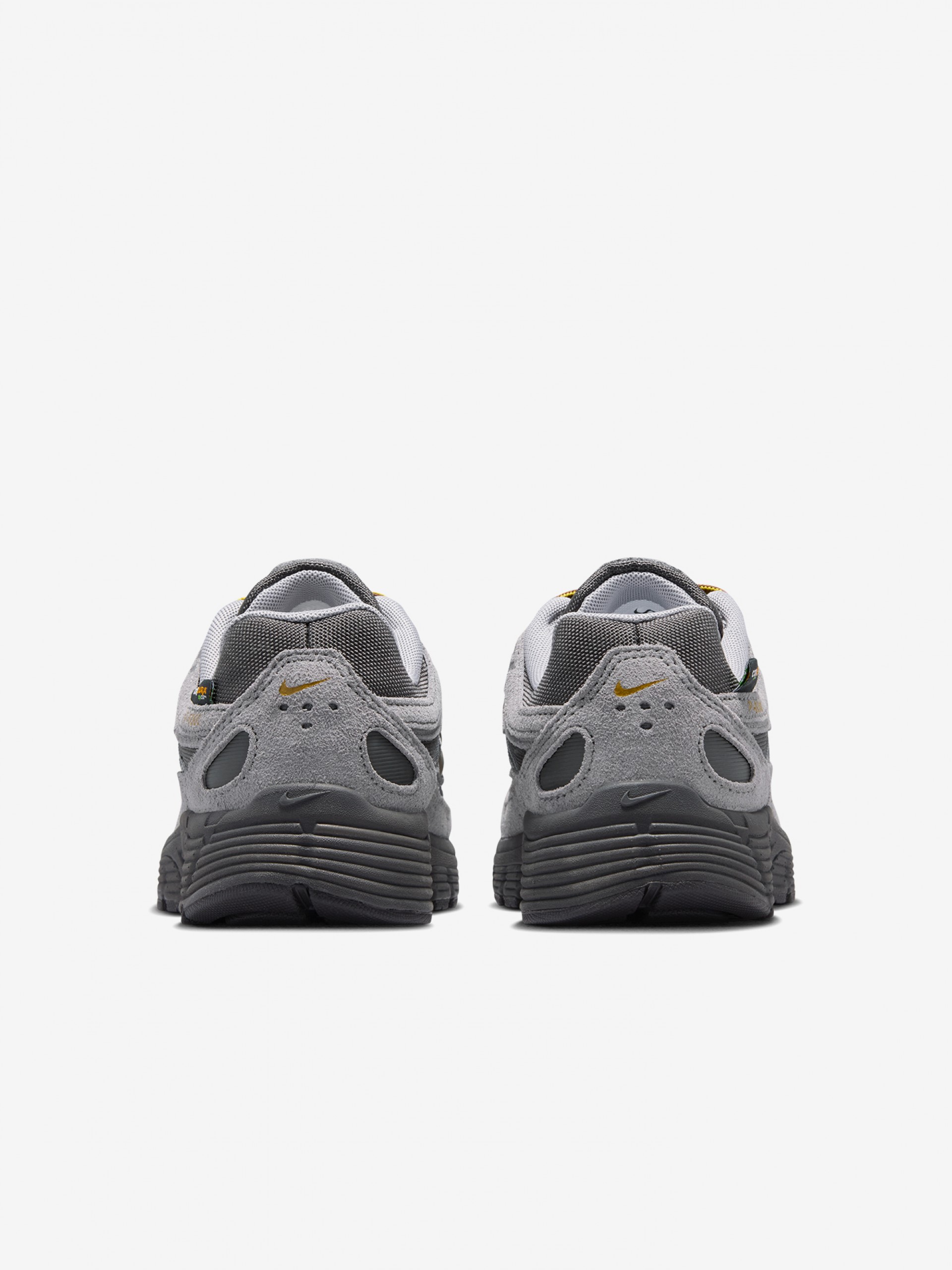 Nike P-6000 Premium Grey and Golden Junior Sneakers