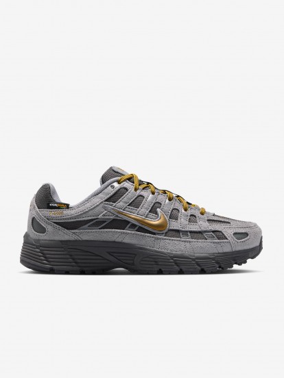 Zapatillas Nike P-6000 Premium Grises y Doradas J�nior