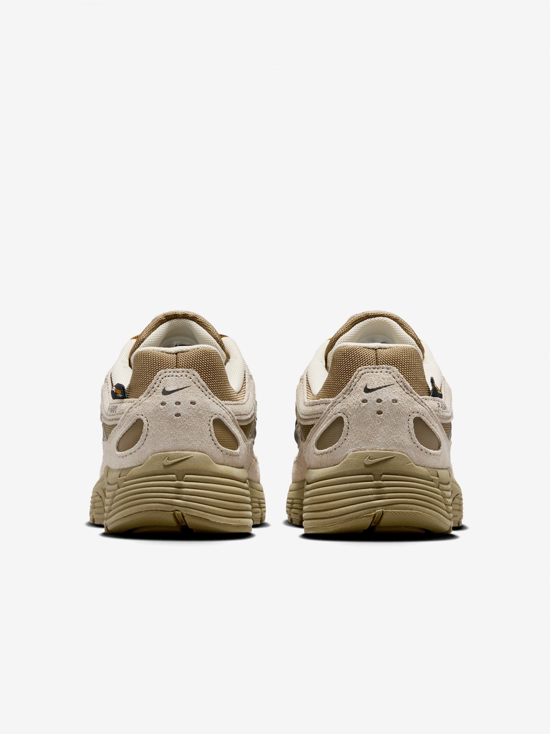 Zapatillas Nike P-6000 Premium Caqui y Grises Júnior