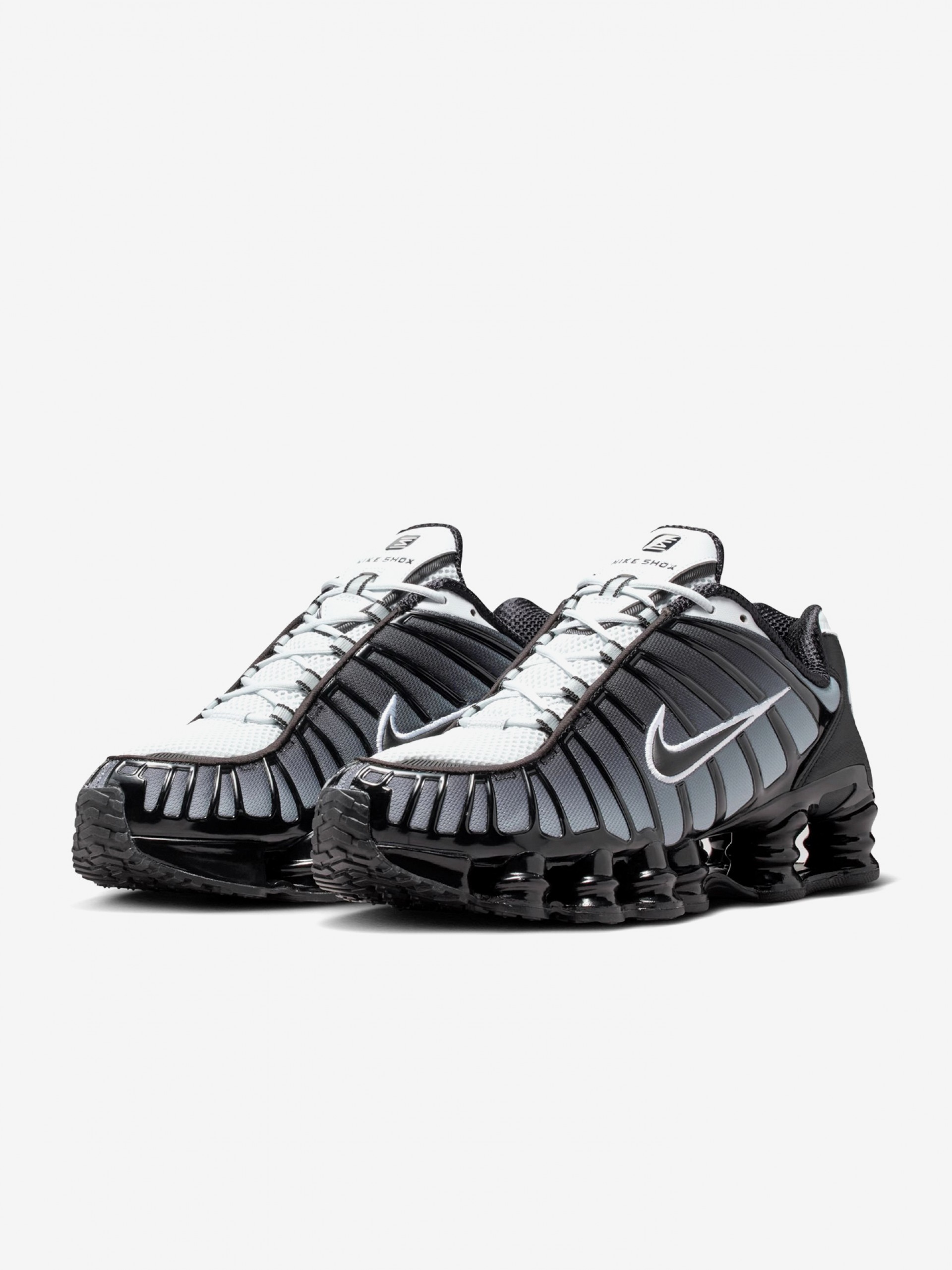 Nike Shox TL Black and White Sneakers For Men