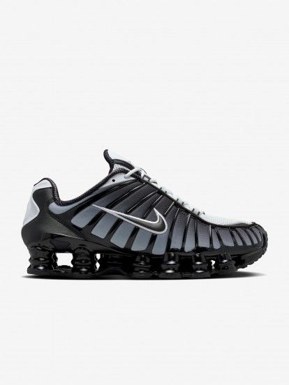 Zapatillas Nike Shox TL Negras y Blancas Para Hombre